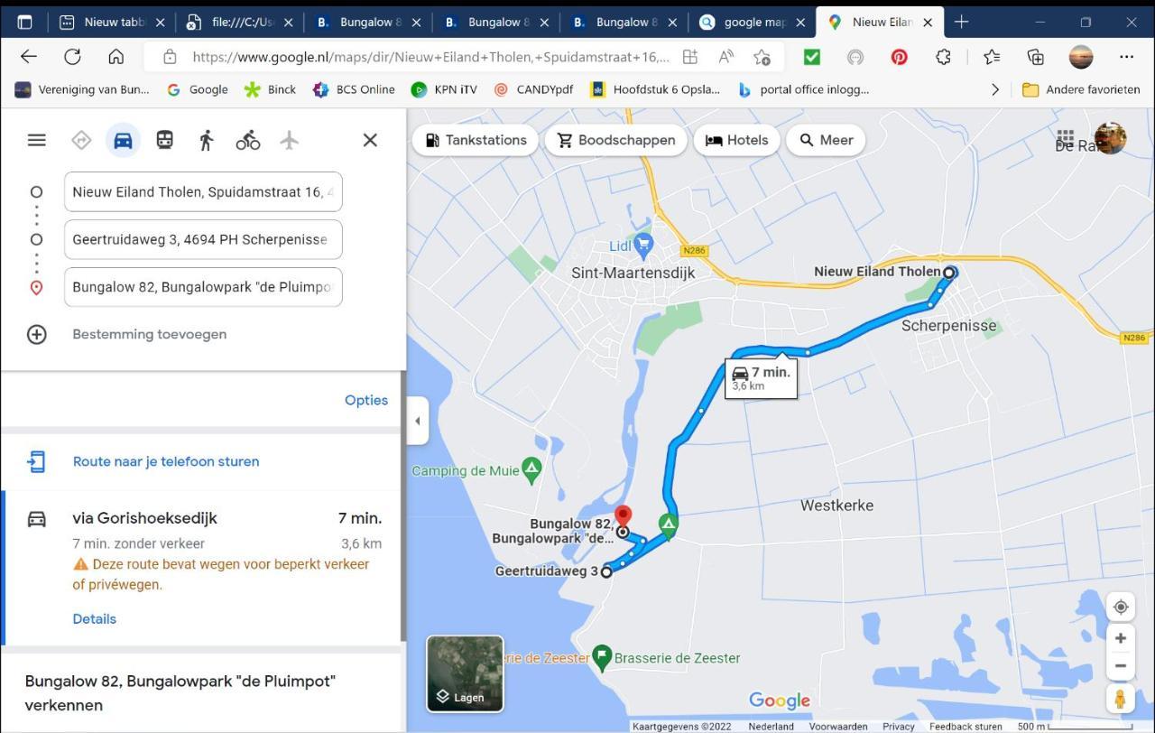Bungalow De Pluumpot Scherpenisse Luaran gambar